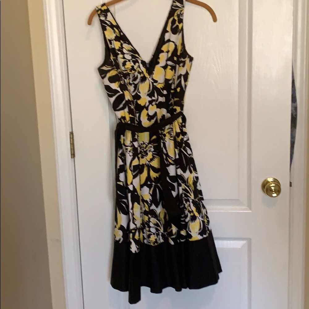 V Neck Jones New York Dress